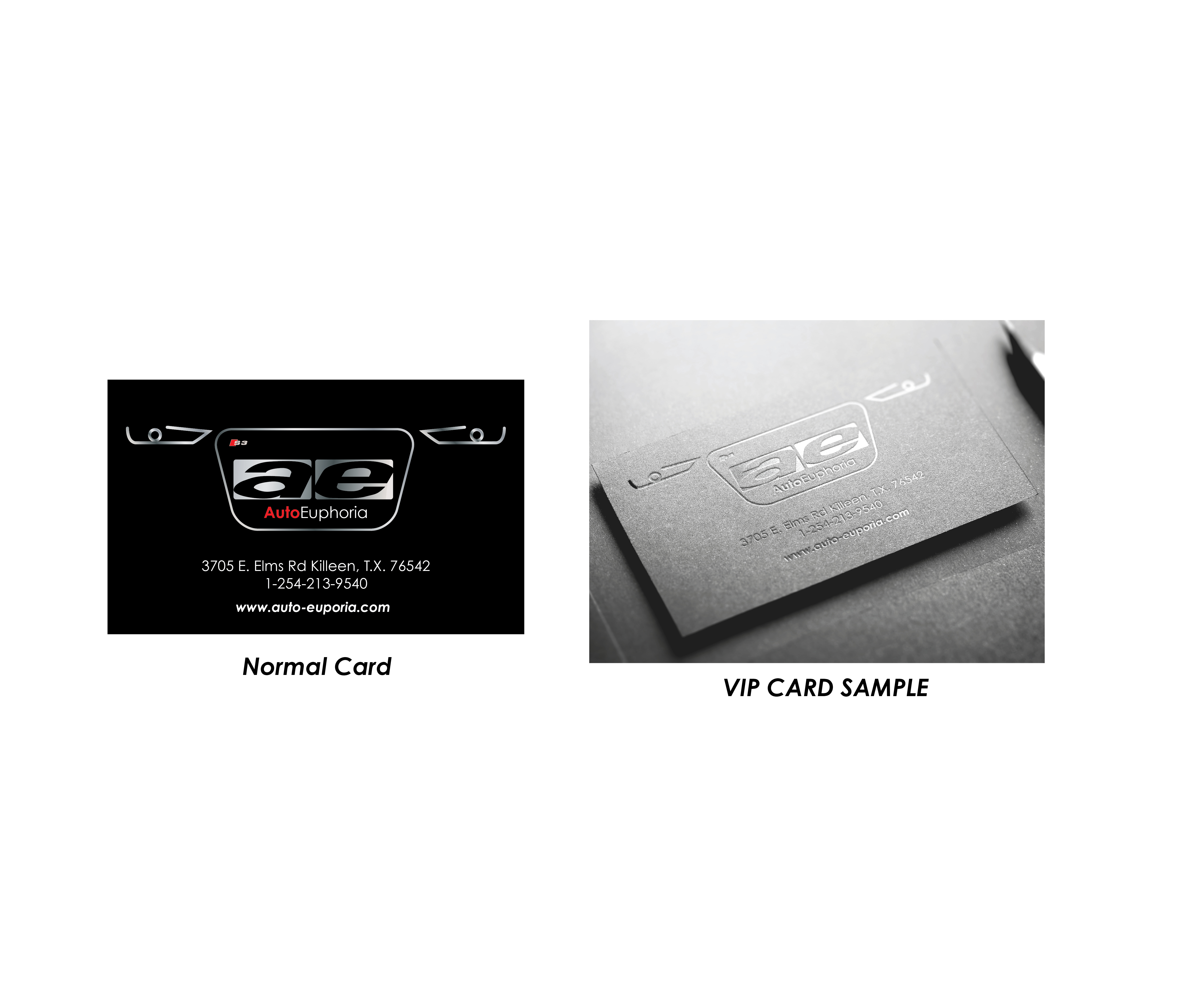 Business Card Design by Creative Department for Euphoria Auto Works LLC | Design #24509858