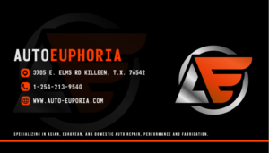 Design de Carte de Visite par edsel.dain128 pour Euphoria Auto Works LLC | Design #24518321