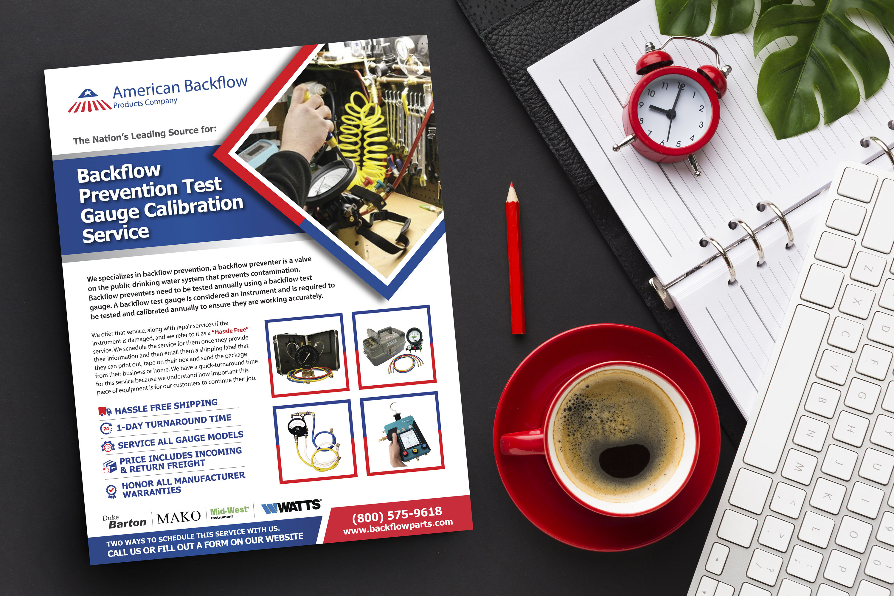 Flyer Design by rkailas for American Backflow Products Company | Design #24508472