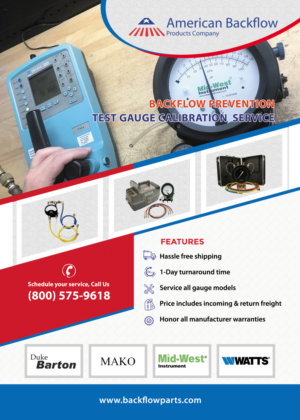 Flyer-Design von Aaron V für American Backflow Products Company | Design #24624825