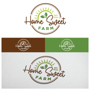 Logo Design by huanggg for Home Sweet Farm LLC | Design #24517628