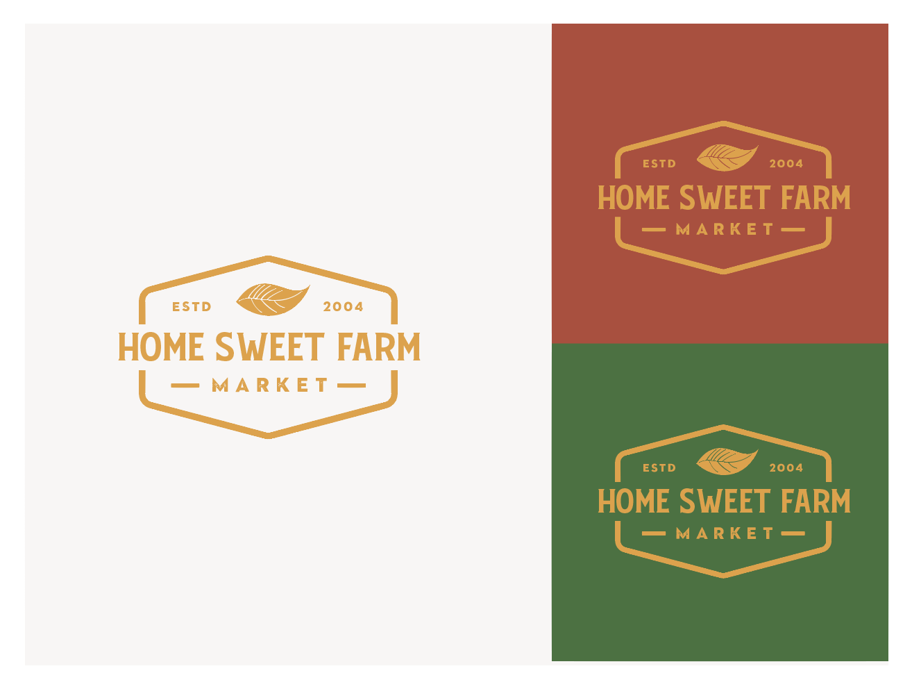 Logo Design by wonderland for Home Sweet Farm LLC | Design #24466613