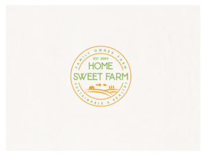 Logo Design by wonderland for Home Sweet Farm LLC | Design: #24467033
