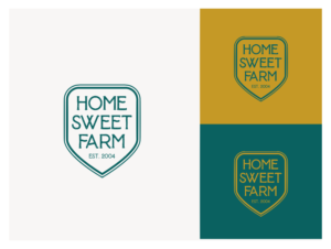 Logo Design by wonderland for Home Sweet Farm LLC | Design: #24553411