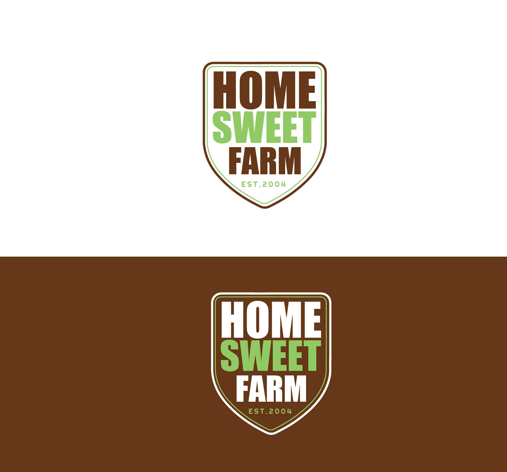 Logo Design by angelonyamu for Home Sweet Farm LLC | Design #24550737