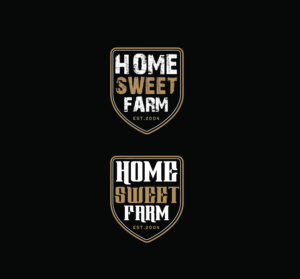 Logo Design by angelonyamu for Home Sweet Farm LLC | Design: #24550743