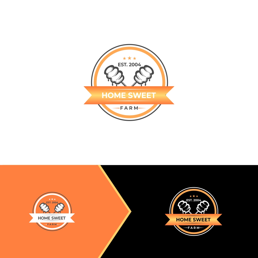 Logo Design by alitjuara for Home Sweet Farm LLC | Design #24475303