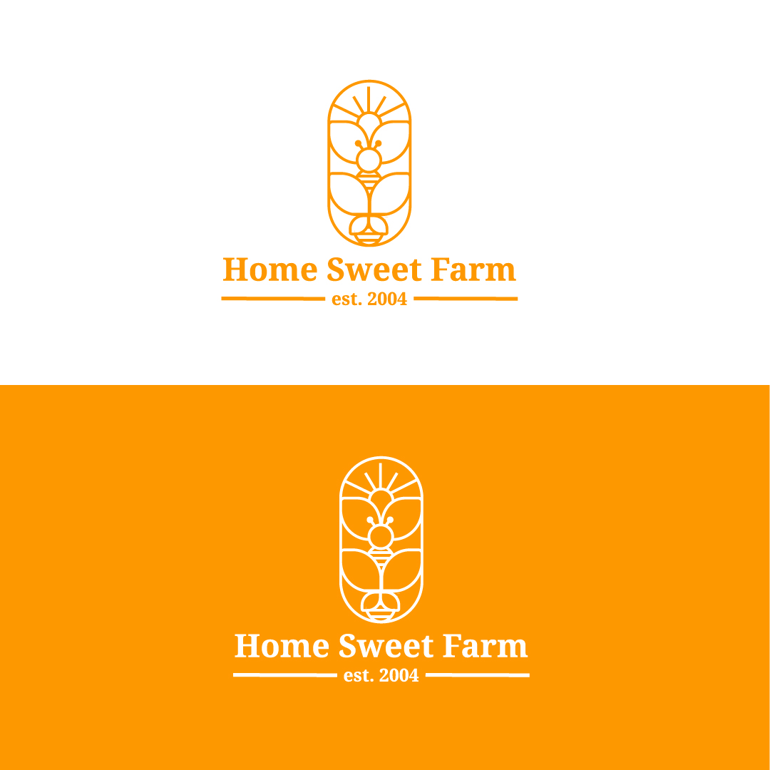 Logo Design by alitjuara for Home Sweet Farm LLC | Design #24475305