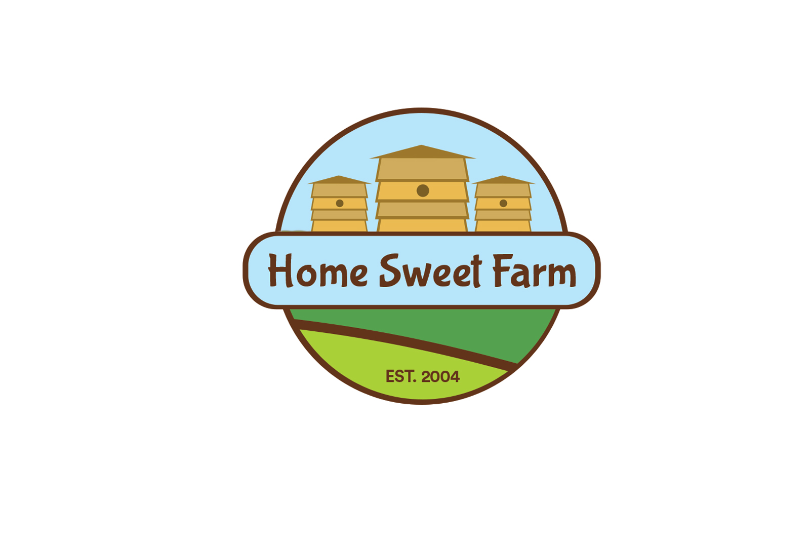 Logo Design by ivo_i_ivanov for Home Sweet Farm LLC | Design #24468149
