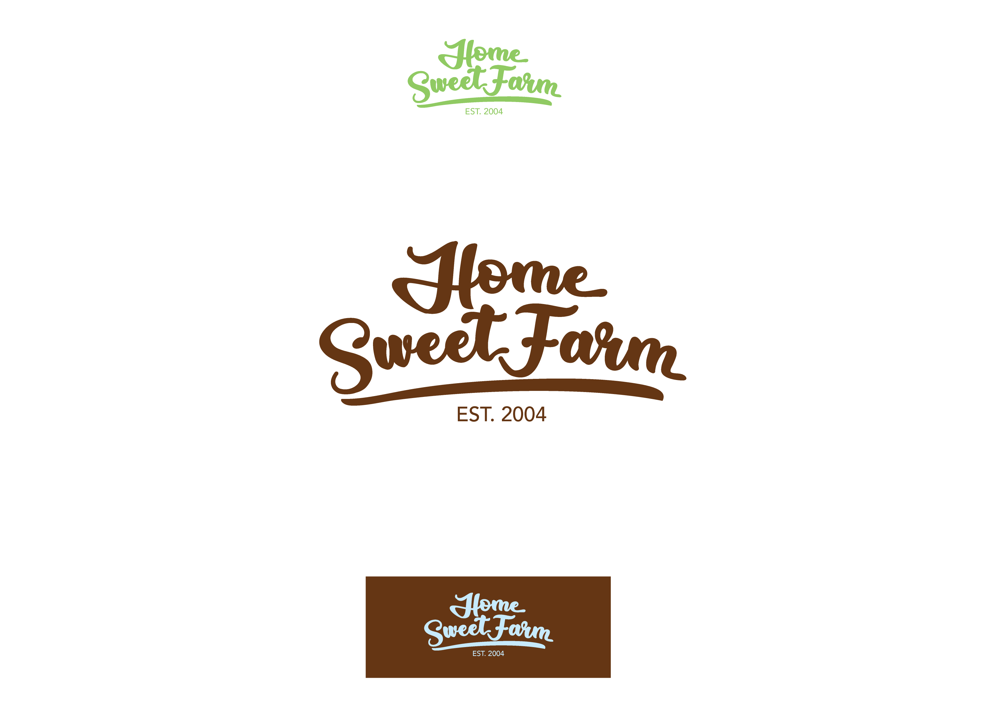 Logo Design by Sevy for Home Sweet Farm LLC | Design #24513059