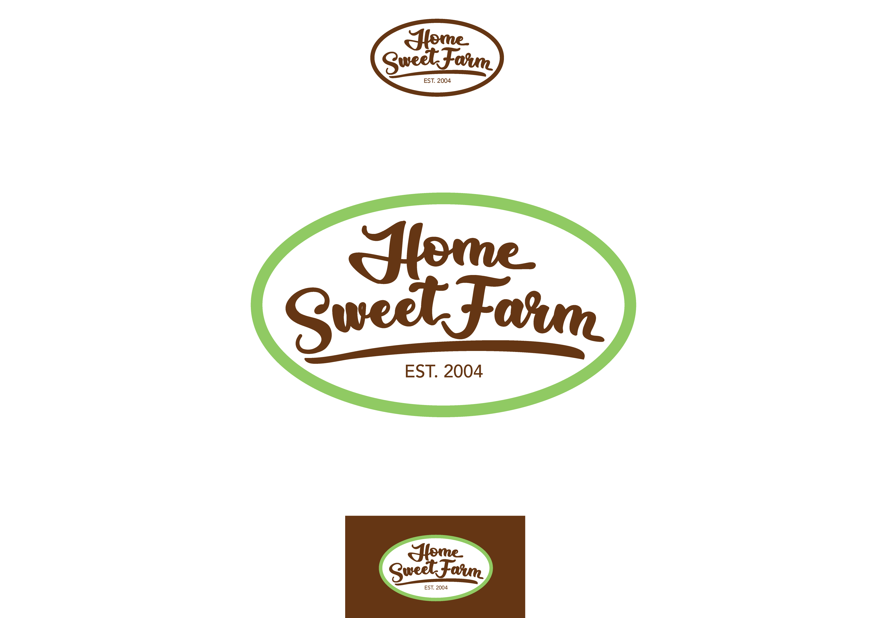 Diseño de Logo por Sevy para Home Sweet Farm LLC | Diseño #24513111