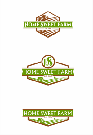 Logo Design by Udaya G for Home Sweet Farm LLC | Design #24481660