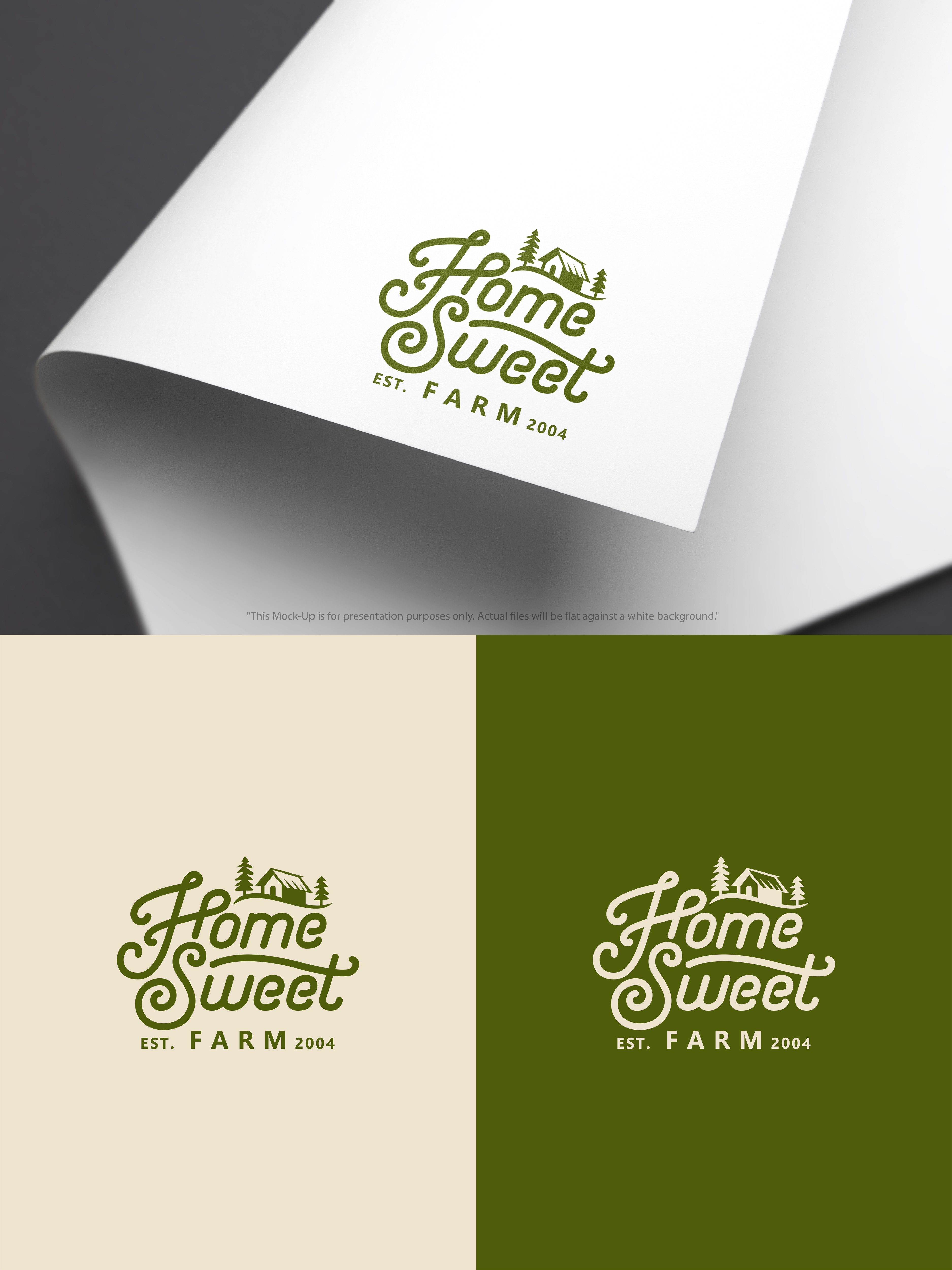 Diseño de Logo por nhpawar para Home Sweet Farm LLC | Diseño #24493805