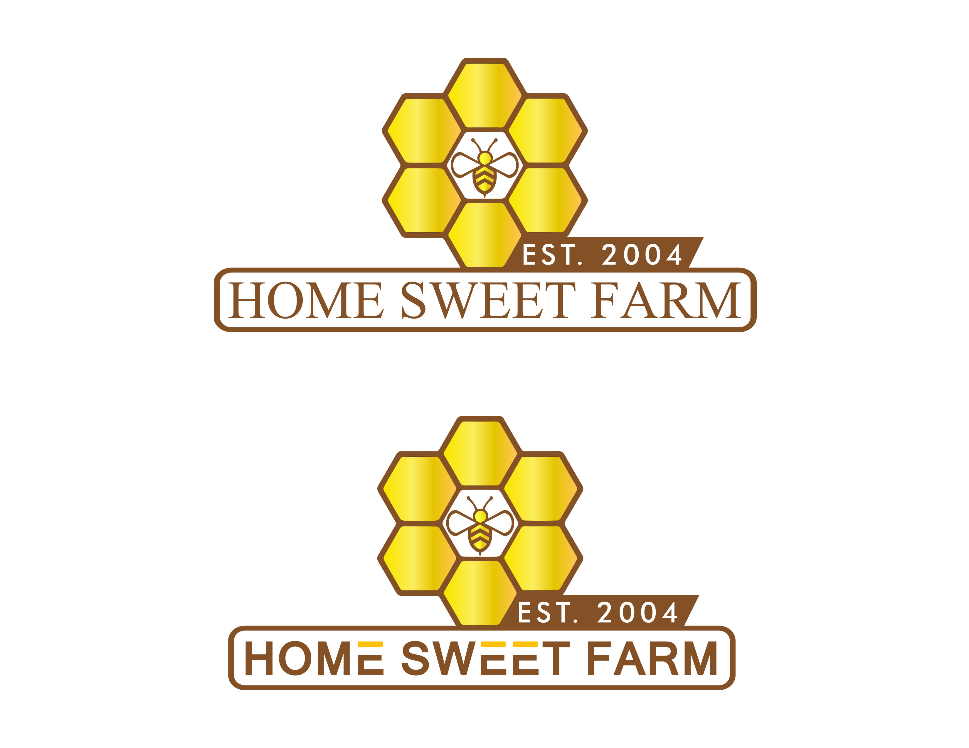 Diseño de Logo por VanR para Home Sweet Farm LLC | Diseño #24503482