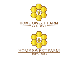 Logo Design by VanR for Home Sweet Farm LLC | Design: #24503556
