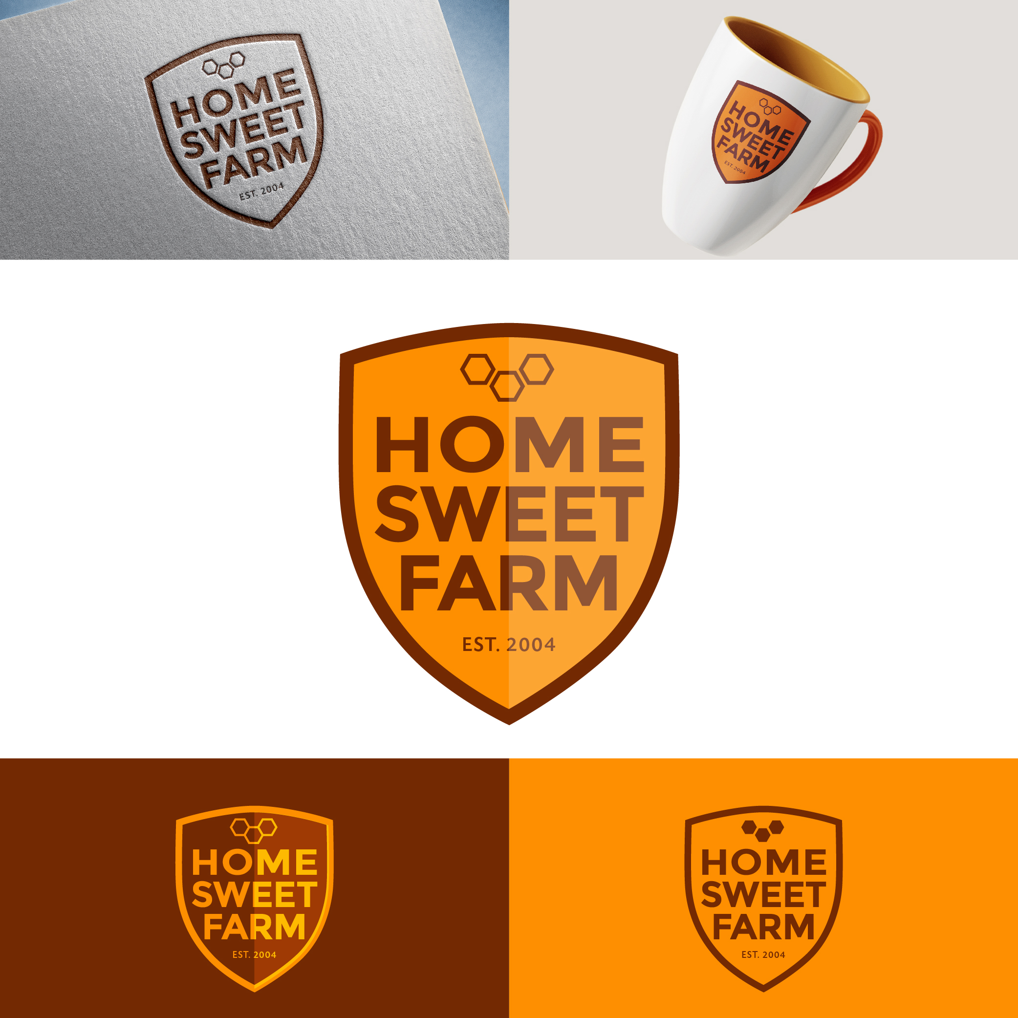 Logo Design by ileanalp for Home Sweet Farm LLC | Design #24547678