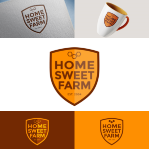 Logo Design by ileanalp for Home Sweet Farm LLC | Design: #24547678