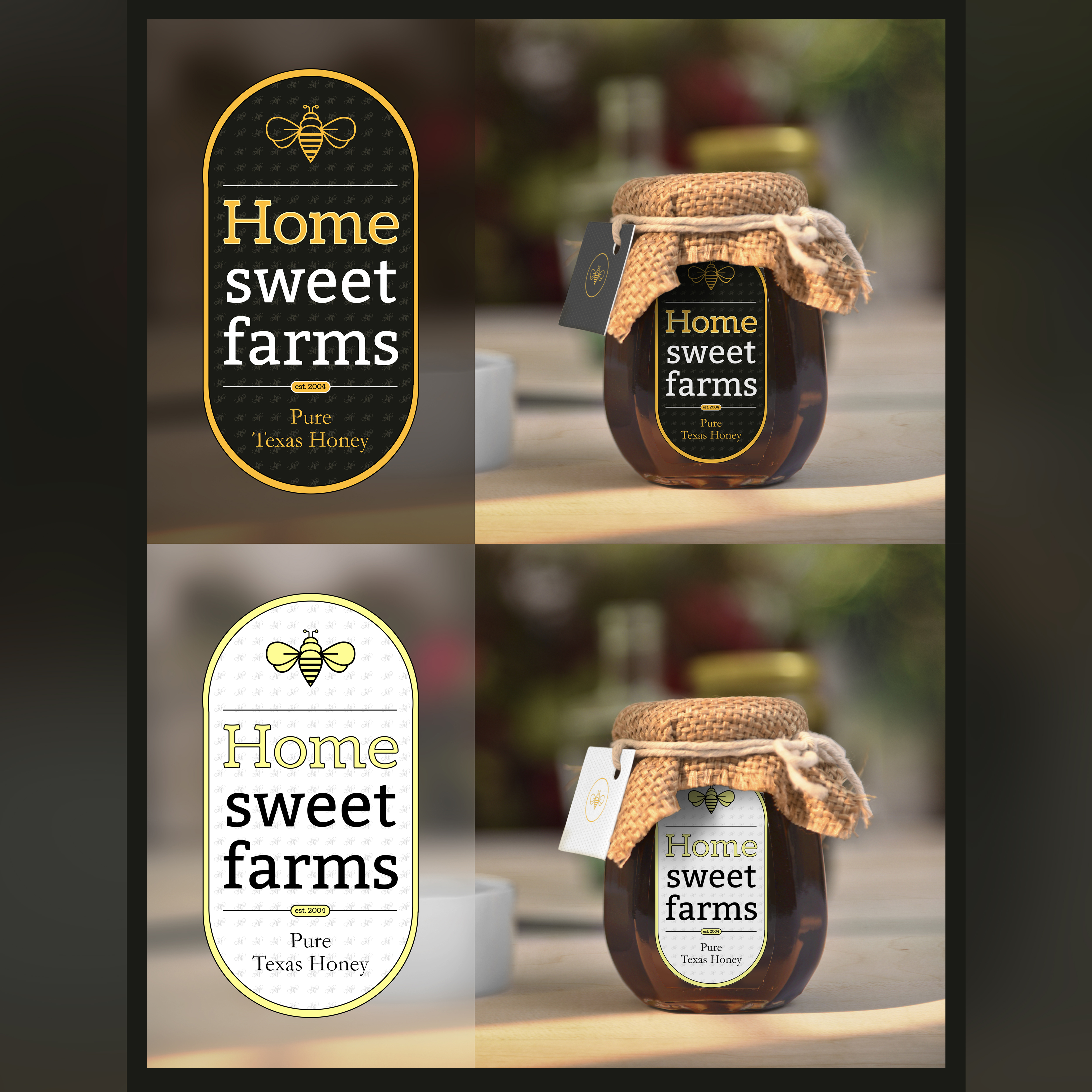Logo Design by Vishal Keswani for Home Sweet Farm LLC | Design #24475948