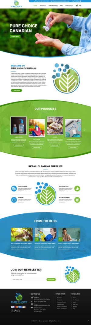 Web Design by pb for this project | Design: #24468233