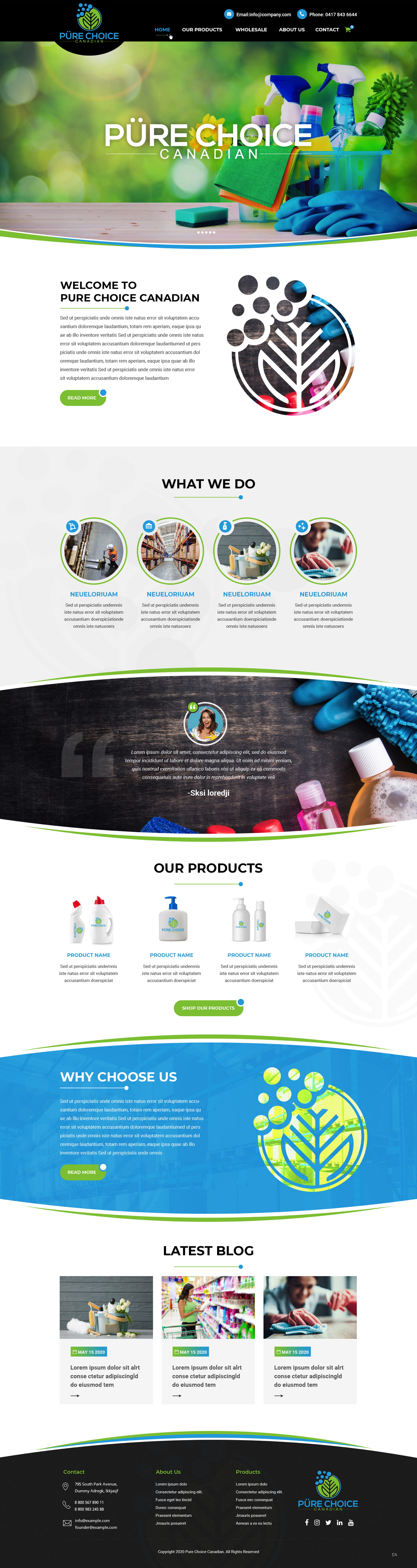 Web Design by pb for this project | Design #24468234