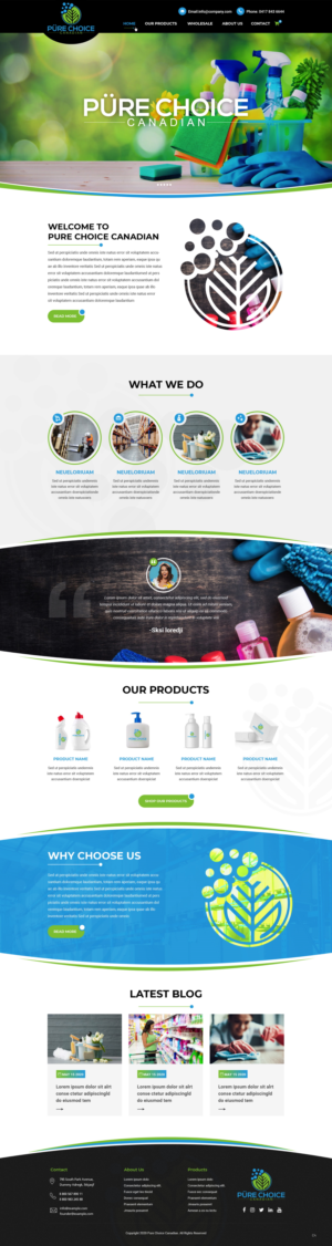 Web Design by pb for this project | Design: #24468234