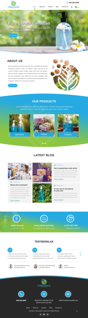 Web Design by pb for this project | Design: #24468248