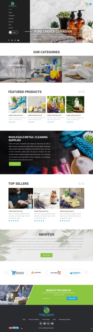 Web Design by pb for this project | Design: #24470476