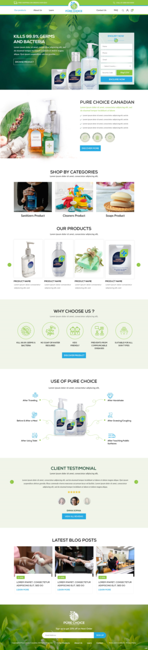 Web Design by pb for this project | Design: #24470478