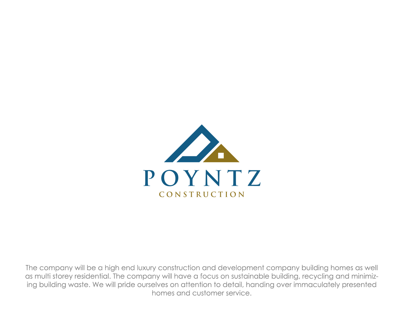 Design de Logo par logo_s pour Poyntz Construction  | Design #24499927