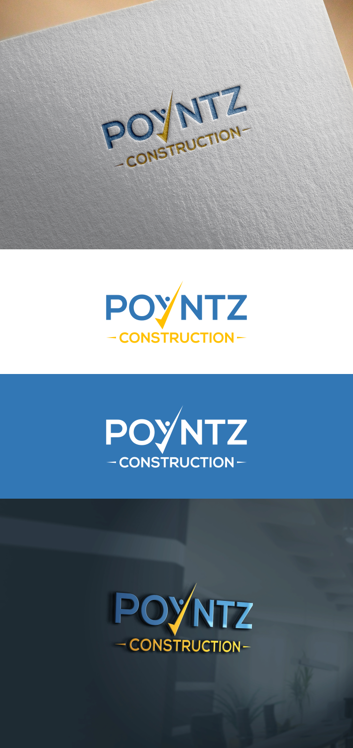 Logo Design by aqilazhifara for Poyntz Construction  | Design #24472345