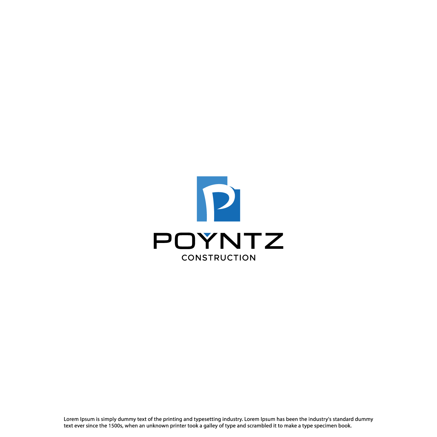 Logo Design by Potatow for Poyntz Construction  | Design #24524008