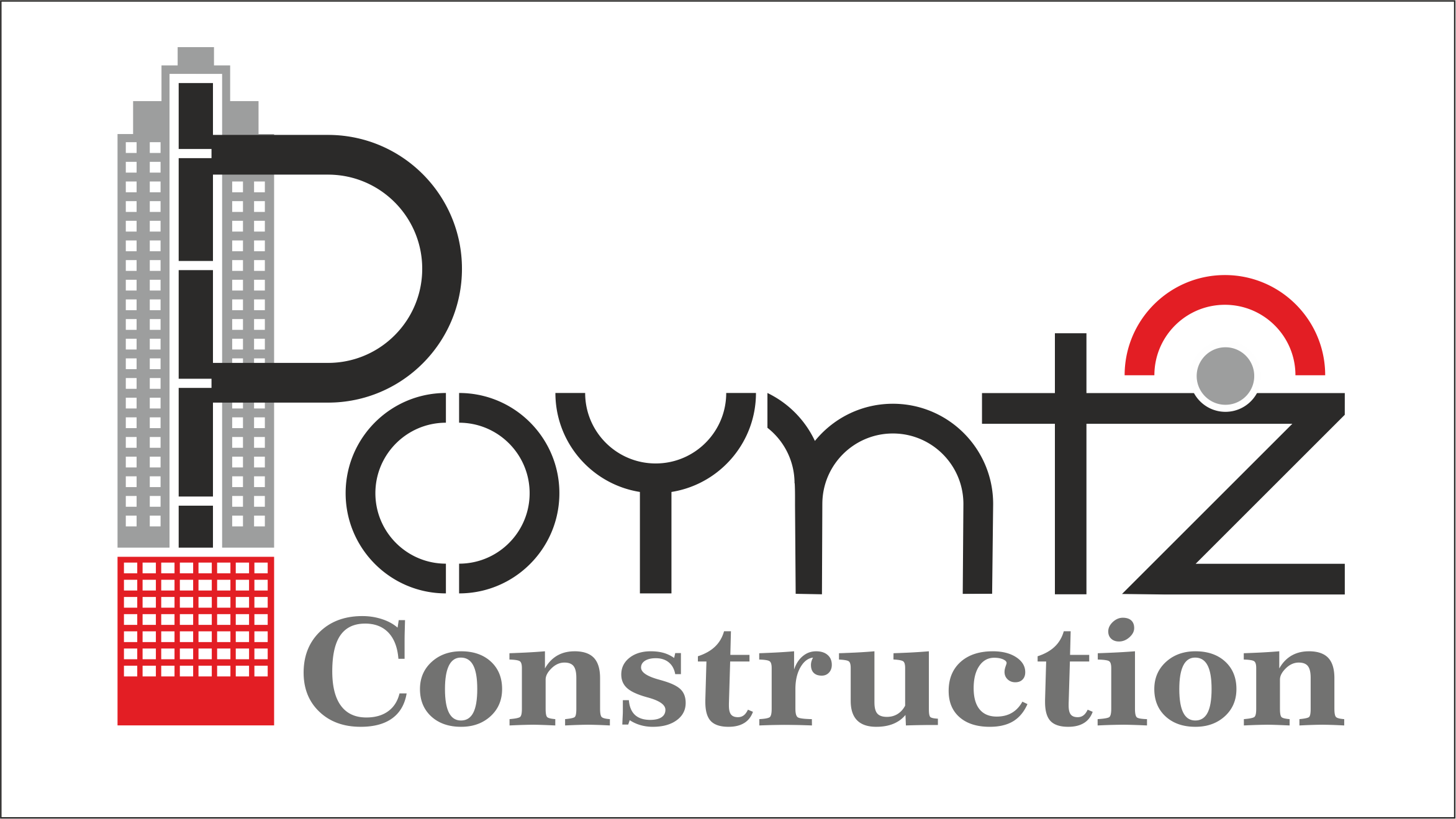 Logo-Design von Nimisha Bhavsar für Poyntz Construction  | Design #24482826