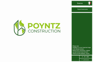 Logo Design by InkThink by Scaurus for Poyntz Construction  | Design: #24519265