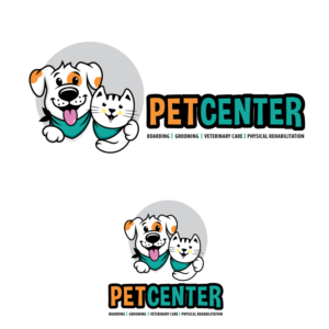 Pleasant paws pet center | Graphic Design by belovedboss