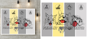 Pleasant paws pet center | Graphic Design by SAI DESIGNS