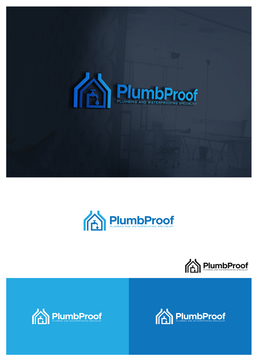 Logo Design by goranvisnjic82 for PlumbProof | Design #24471568