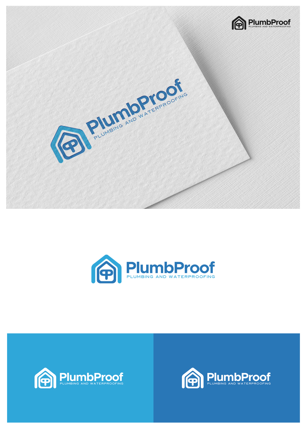 Logo Design by goranvisnjic82 for PlumbProof | Design #24480088