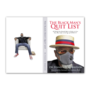 Book cover for book titled The Black Man's Quit List | Buchumschlag Design von Wally_F