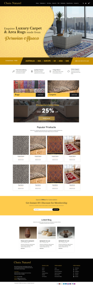 Graphic Design by Expert Designer for Choix Naturel Pty Ltd | Design: #24470333