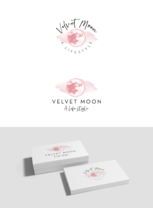 Velvet moon    A lifestyle | Logo-Design von Cactus Designs