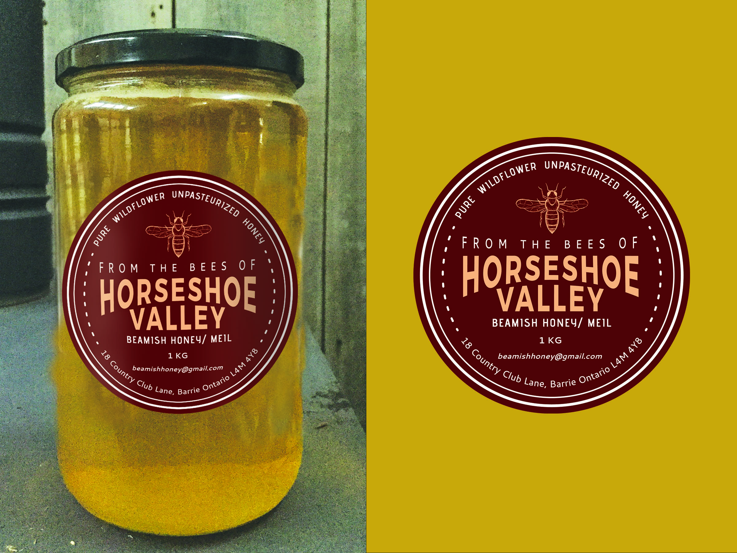 Logo Design by Fajr. for beamishhoney | Design #24488974