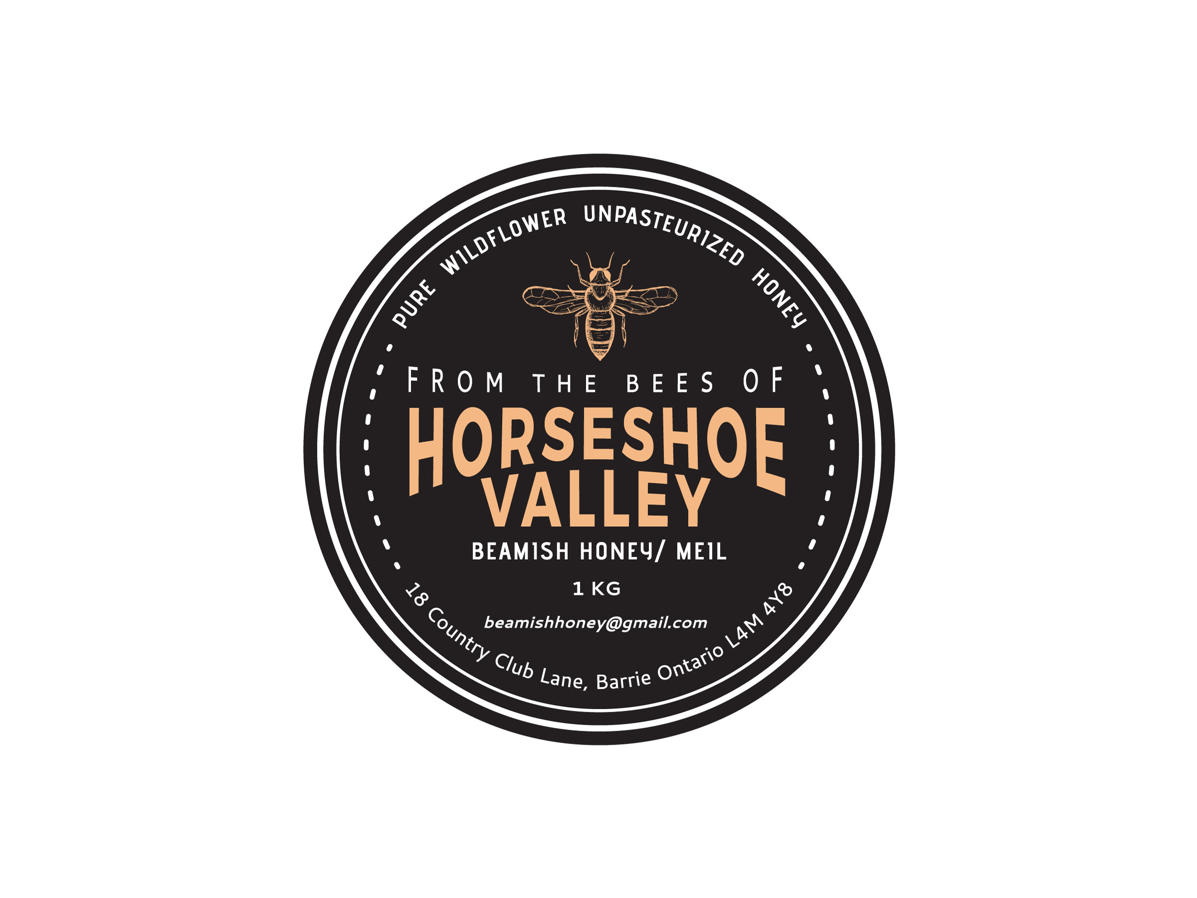 Logo Design by Fajr. for beamishhoney | Design: #24507653
