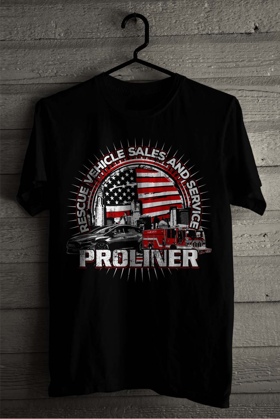 T-Shirt-Design von SATHIRA für L.I. Proliner Inc | Design #24495305