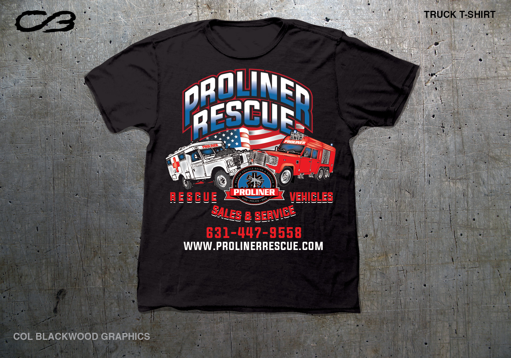 Diseño de Camiseta por Col 3 para L.I. Proliner Inc | Diseño #24534114