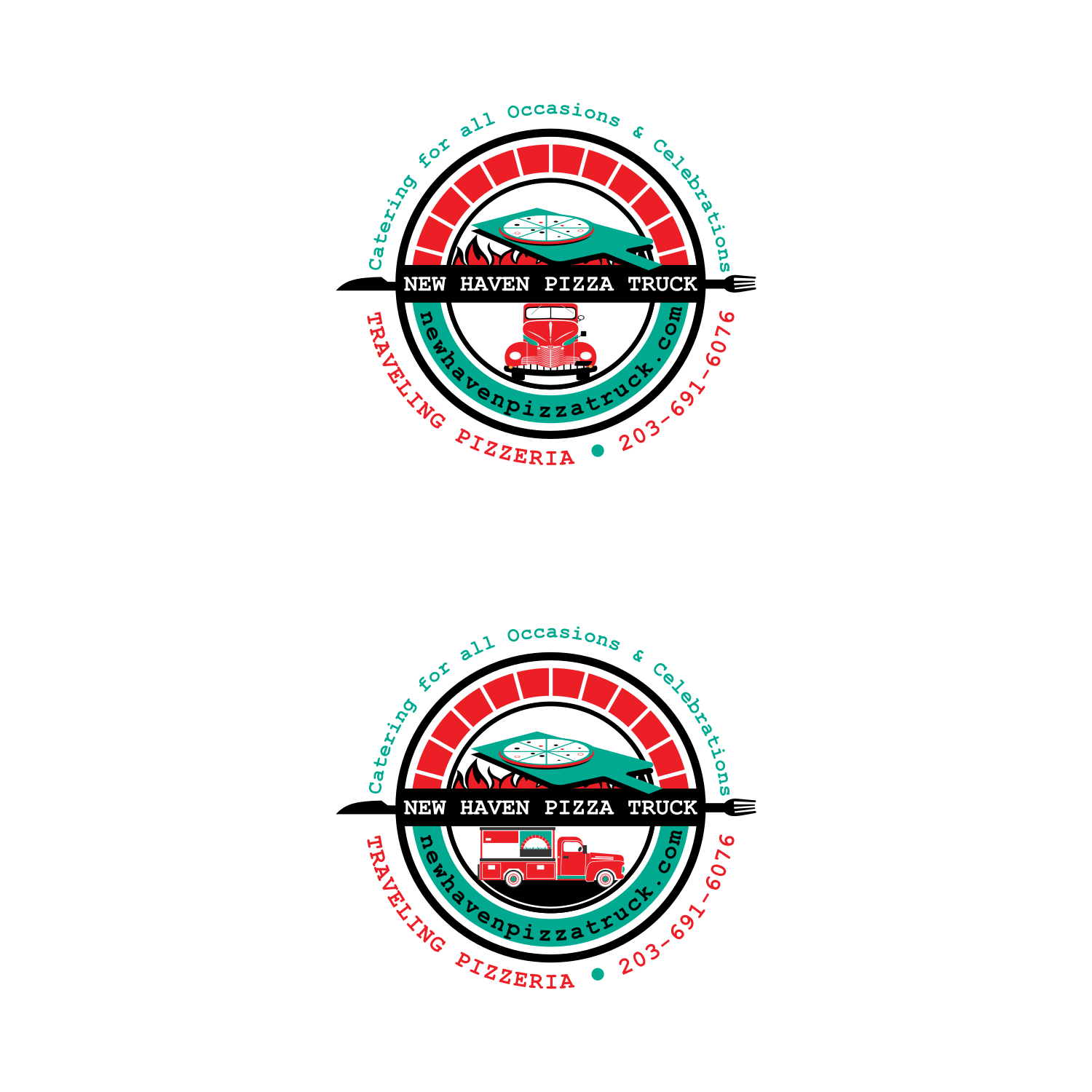 Logo Design by Tycoone for New Haven Pizza Truck | Design #24624815
