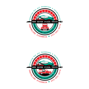 Logo Design by Tycoone for New Haven Pizza Truck | Design: #24624988