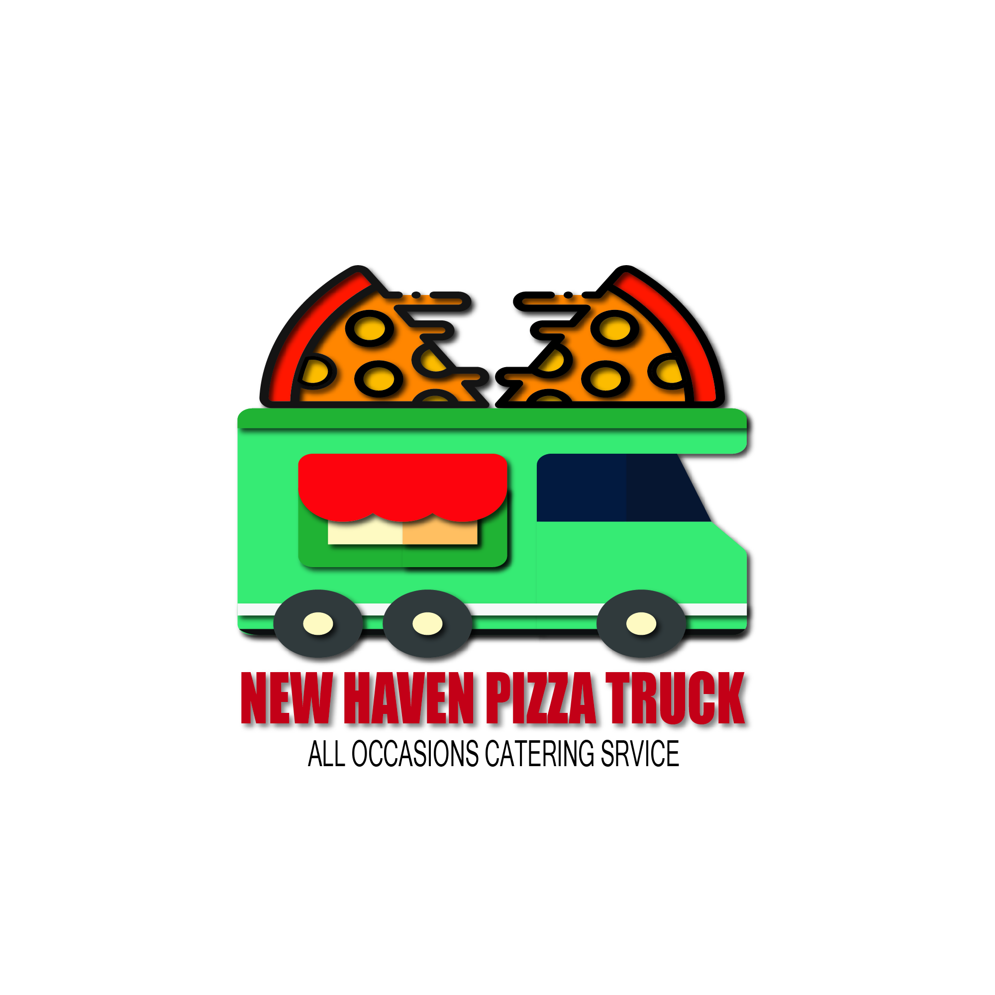 Logo Design by Mina19 for New Haven Pizza Truck | Design #24528931