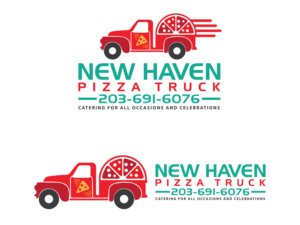 Logo Design by Butta Bomma for New Haven Pizza Truck | Design #24514507