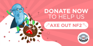 Axe Out NF2 rare disease fundraising campaign  | Banner-Design von desainerd