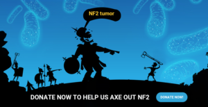 Axe Out NF2 rare disease fundraising campaign  | Banner-Design von Starlyn DS